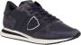 Philippe Model Trpx Veau Sneakers Stijlvol en Comfortabel Blauw Heren - Thumbnail 4