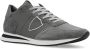 Philippe Model Sneakers Tzlu 6003 Tropez Charbon Grijs Heren - Thumbnail 5