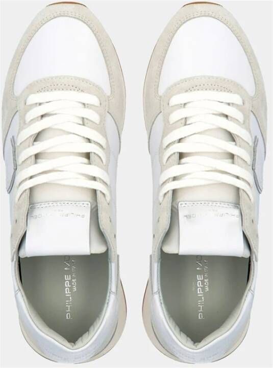 Philippe Model Sneakers met golvende zool Wit Dames