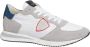 Philippe Model Witte Leren Sneakers voor Heren Ss23 White Heren - Thumbnail 13