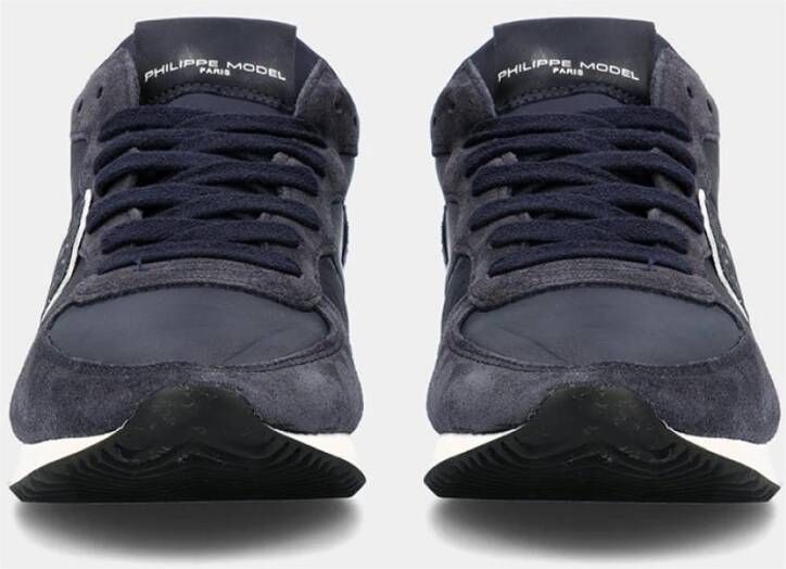 Philippe Model Sinuous Sole Veau Sneakers Blauw Dames