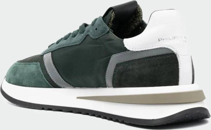 Philippe Model Tylu W033* Sneakers Groen Heren