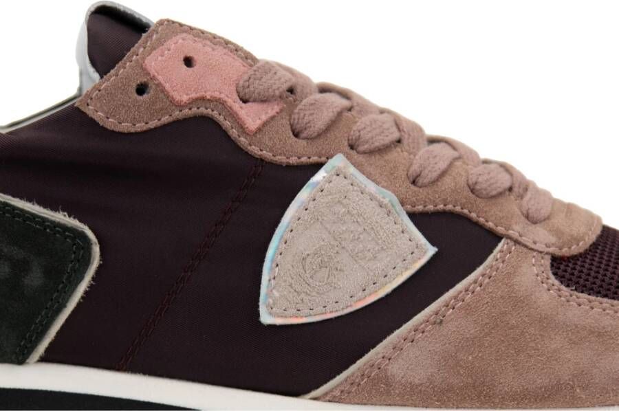 Philippe Model Veterschoenen voor dames van leer en stof