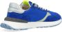 Philippe Model Vintage Blauwe Lage Sneaker Blue Heren - Thumbnail 5