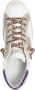 Philippe Model Logo Sneakers Leren Rubberen Zool Regular Fit Multicolor Dames - Thumbnail 10