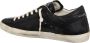 Philippe Model Zwarte leren sneakers moderne stijl Black Heren - Thumbnail 10