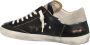 Philippe Model Vintage Distressed Sneakers Black Heren - Thumbnail 4