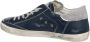 Philippe Model Lage Sneakers met Vernielde Details Blue Heren - Thumbnail 10