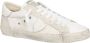 Philippe Model Witte leren sneakers met gebruikt effect White Heren - Thumbnail 12