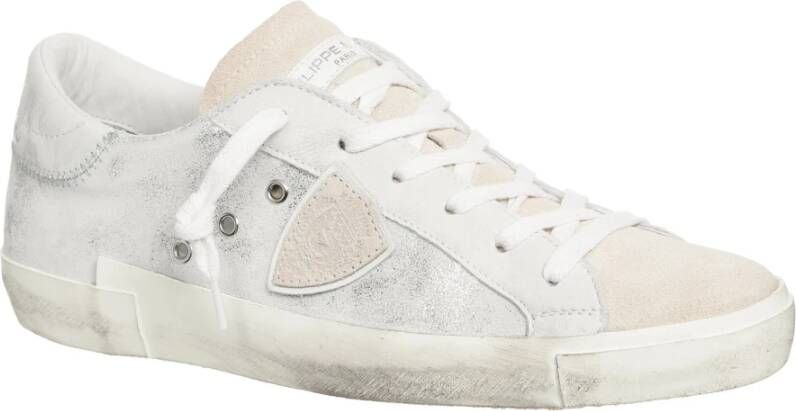 Philippe Model Vintage Distressed Veterschoenen Gray Dames