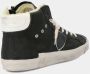 Philippe Model Zwarte High Top Sneakers met Distressed Details Black - Thumbnail 7