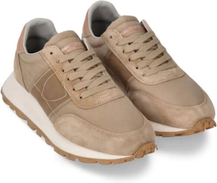 Philippe Model Vintage hardloopschoenen in beige