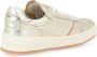 Philippe Model Vintage Leren Sneaker in Platina Yellow Dames - Thumbnail 3