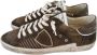 Philippe Model Vintage leren sneakers Paris Low - Thumbnail 2