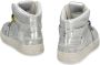 Philippe Model Vintage Metallic Leren Hoge Sneakers Gray Dames - Thumbnail 3