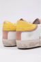 Philippe Model Vintage Mixage Lage Dames Sneakers Roze Geel Multicolor Dames - Thumbnail 11