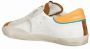 Philippe Model Vintage Skate-Geïnspireerde Leren Sneakers White Heren - Thumbnail 3