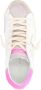 Philippe Model Vintage Sneaker in wit en fluorescerend roze White Dames - Thumbnail 6