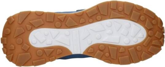 Philippe Model Vintage Stoffen Sneakers met Logo