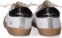 Philippe Model Witte Sneakers Leder Katoen Rubber Zool Multicolor Heren - Thumbnail 14