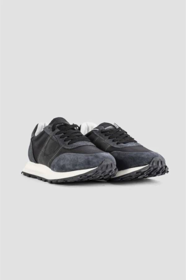 Philippe Model Vintage Zwarte Tour LOW Sneakers Black Heren