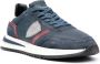 Philippe Model West Mixage Blauw Lage Sneakers Multicolor Heren - Thumbnail 3