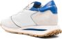 Philippe Model Witte en Blauwe Rubberen Sneaker Multicolor Heren - Thumbnail 2