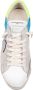 Philippe Model Witte en gele sneakers van leer Multicolor Heren - Thumbnail 3
