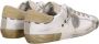 Philippe Model Witte en gouden leren sneakers - Thumbnail 2