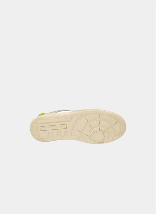 Philippe Model Witte Grijze Lyon Lage Sneakers