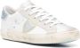Philippe Model Low-Top Sneakers Prsx Low Veau Metal Paillettes Multi Sneaker in wit - Thumbnail 3