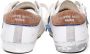 Philippe Model Witte Kalfsleren Lage Sneakers met Metalen Details White Heren - Thumbnail 16