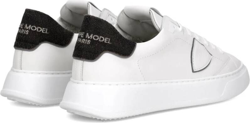 Philippe Model Witte Kalfsleren Sneakers