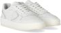 Philippe Model Witte Sneakers met Logo Patch en Contrasterende Hiel White Dames - Thumbnail 4
