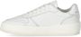 Philippe Model Witte Sneakers met Logo Patch en Contrasterende Hiel White - Thumbnail 61