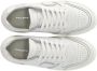 Philippe Model Witte Sneakers met Logo Patch en Contrasterende Hiel White - Thumbnail 63