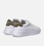 Philippe Model Witte Lage Sneakers met Bovenwerk van Kalfsleer White Heren - Thumbnail 4