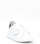 Philippe Model Witte Leren Blauwe Sneakers White Heren - Thumbnail 2