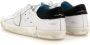 Philippe Model Wit Zwart Sneakers Stijlvol en Comfortabel White - Thumbnail 9