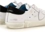 Philippe Model Wit Zwart Sneakers Stijlvol en Comfortabel White - Thumbnail 12