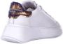 Philippe Model Sneakers van kalfsleer met metallic hiel White Dames - Thumbnail 5