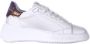 Philippe Model Sneakers van kalfsleer met metallic hiel White Dames - Thumbnail 6
