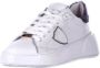 Philippe Model Sneakers van kalfsleer met metallic hiel White Dames - Thumbnail 8