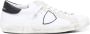 Philippe Model Witte Leren Sneakers met Contrasterende Hiel White Heren - Thumbnail 2
