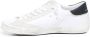 Philippe Model Witte leren sneakers met contrasterende hiel White Heren - Thumbnail 8
