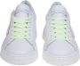 Philippe Model Witte Leren Sneakers met Glitter Hak White Dames - Thumbnail 2