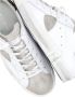 Philippe Model Witte Leren Sneakers met Gouden Details White Dames - Thumbnail 6