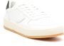 Philippe Model Witte Leren Sneakers met Zwarte Detail White Heren - Thumbnail 2