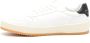 Philippe Model Witte Leren Sneakers met Zwarte Detail White Heren - Thumbnail 3