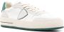 Philippe Model Witte Leren Sneakers Ronde Neus Logo Detail White Heren - Thumbnail 18